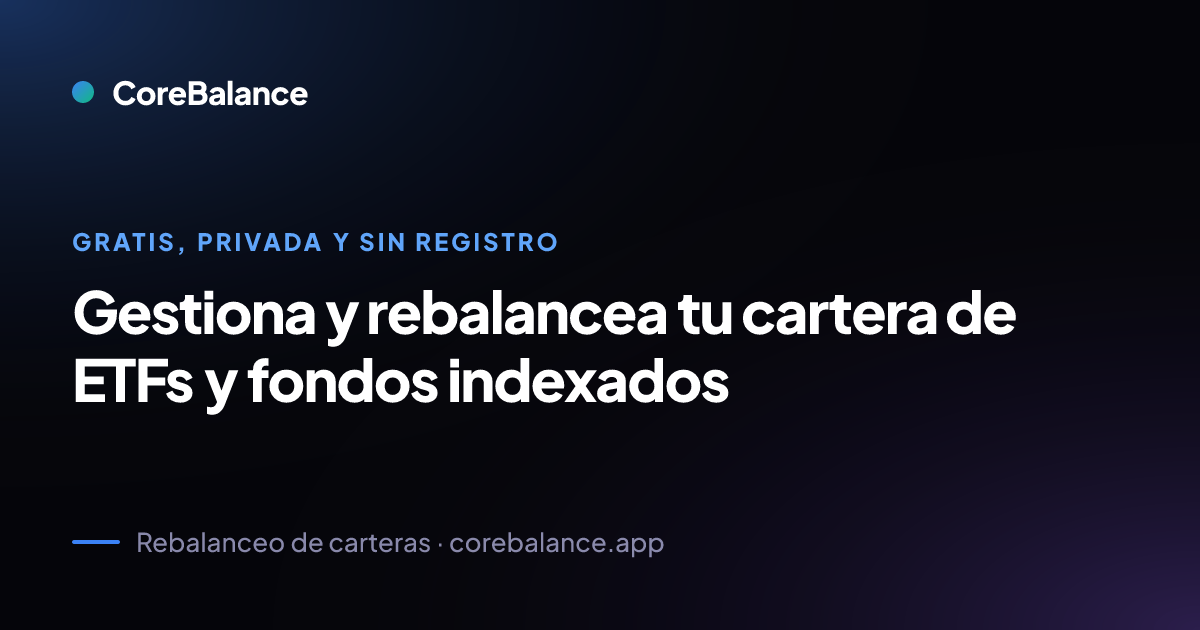 CoreBalance